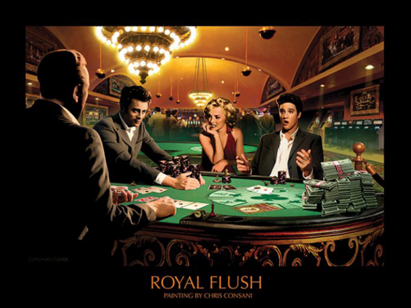 Consani, Chris - Kunstdruck - Jadei Graphics Royal Flush