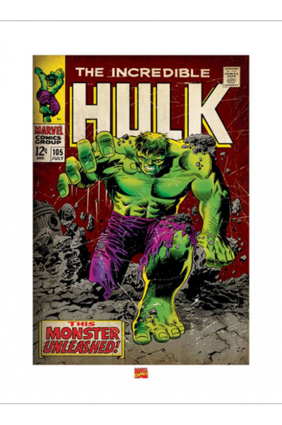 Hulk  - Kunstdruck - Freigelassenes Monster