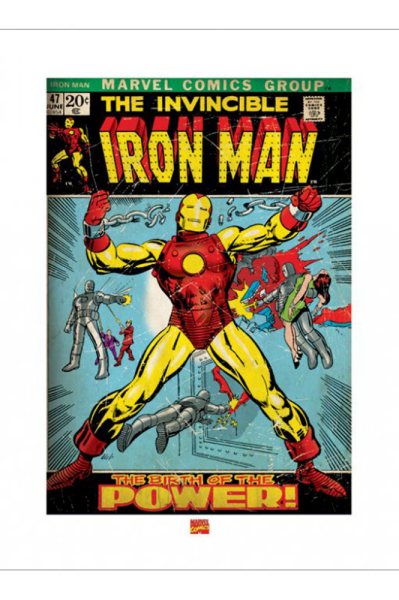 Iron Man  - Kunstdruck - Geburt der Kraft