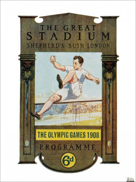 London - Kunstdruck - 1909 Olympics
