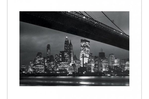 New York - Kunstdruck - Bei Nacht