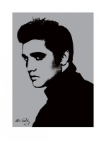 Presley, Elvis - Kunstdruck - Metallic