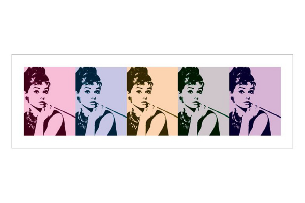 Hepburn, Audrey - Kunstdruck - Cigarello
