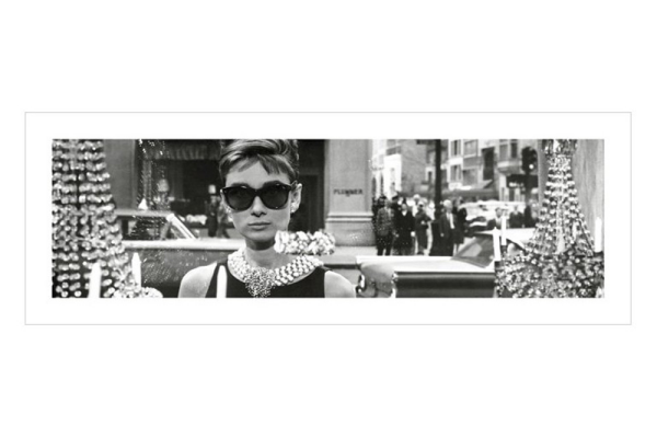 Hepburn, Audrey - Kunstdruck - Schaufenster