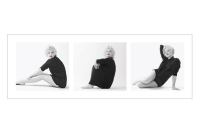 Monroe, Marilyn  - Kunstdruck - Strickjacke Triptych