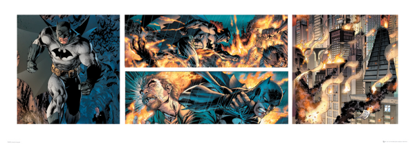 Batman - Kunstdruck - Comic Streifen