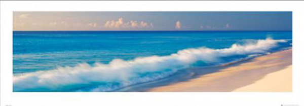 Strände - Kunstdruck - Breaking Wave