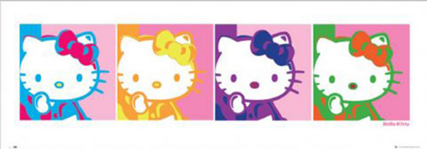 Hello Kitty - Kunstdruck -  Pop Art