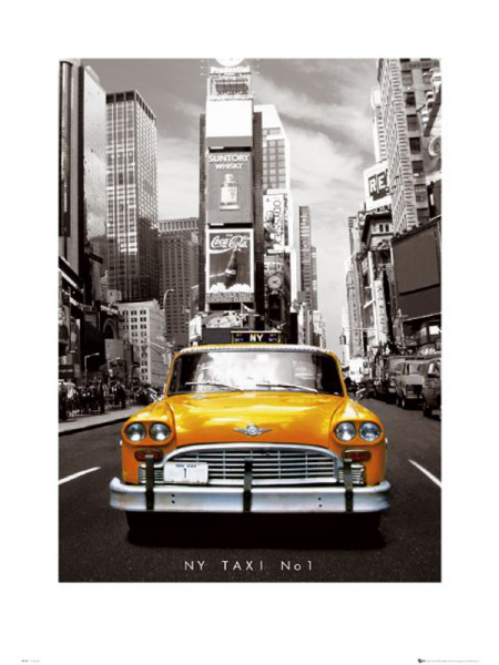 New York  - Kunstdruck - Taxi No 1