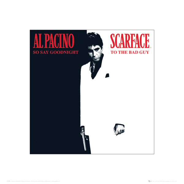 Scarface - Kunstdruck - Hauptplakat