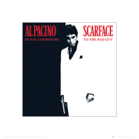 Scarface - Kunstdruck - Hauptplakat