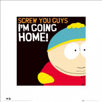 South Park  - Kunstdruck - Cartman