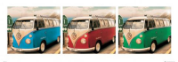 Volkswagen - Kunstdruck - Californian Camper Route One