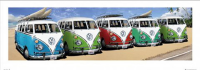 Volkswagen - Kunstdruck - VW Bus Strand