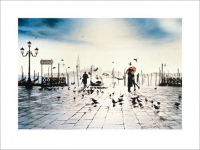 Venedig - Kunstdruck - Il Bacio