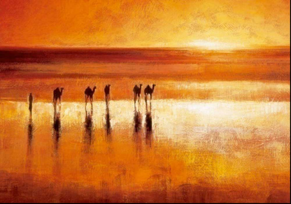 Sanders, Jonathan - Kunstdruck - Camel Crossing