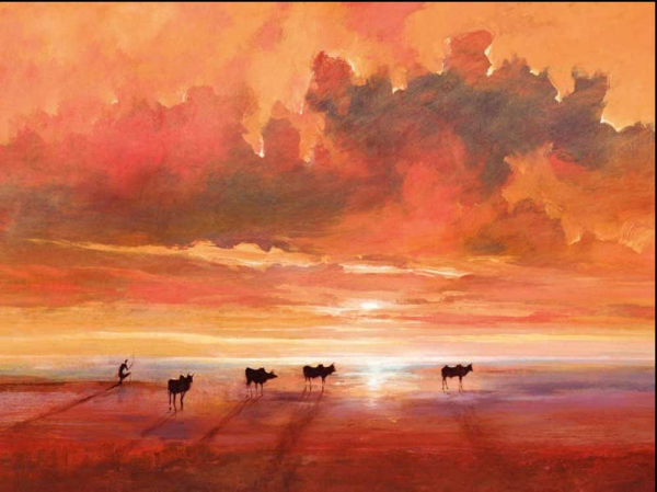 Sanders, Jonathan - Kunstdruck - Shores Of The Jade Sea