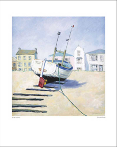 Hewlett, Jane - Kunstdruck - Moored Boat