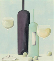 Evans, Nicola - Kunstdruck - Wine And Grapes
