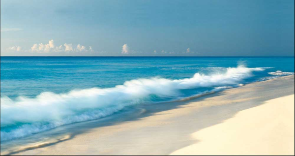 Woodhouse, Jeremy - Kunstdruck - Breaking Wave, Cancun, Mexico