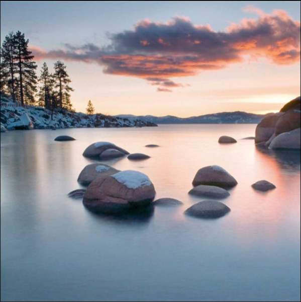 Carmel, Elizabeth - Kunstdruck - Sand Harbour Sunset