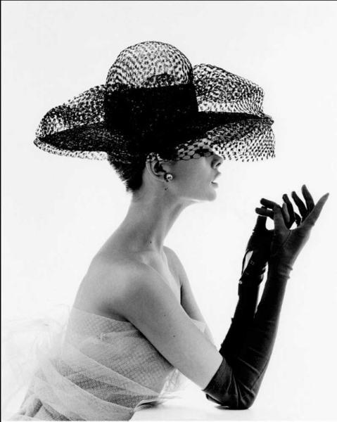 French, John - Kunstdruck - Madame Paulette Net Hat, 1963
