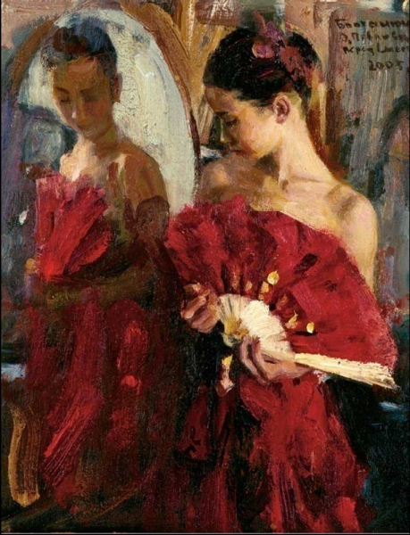 Bratanyuk, Vasliy - Kunstdruck - Olga Pavlova II