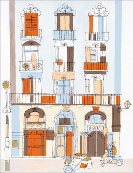 Allen, Ruth - Kunstdruck - Tapas