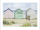 Hewlett, Jane - Kunstdruck - Two Beach Huts
