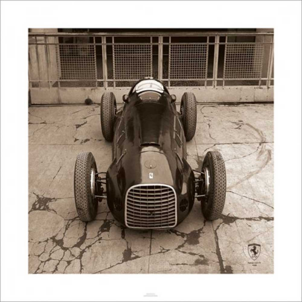 Formel 1 - Kunstdruck - Ferrari - 125 F1 1948