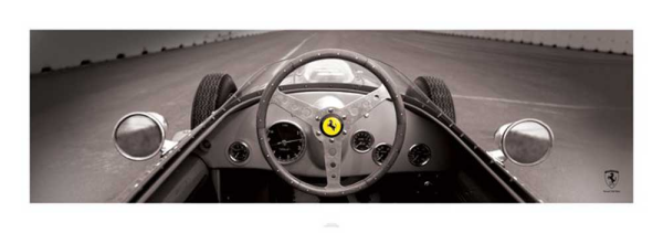 Ferrari - Kunstdruck - F1 Vintage Quarter Mile