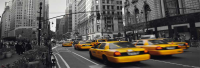 New York  - Slim-Poster - Yellow Taxis