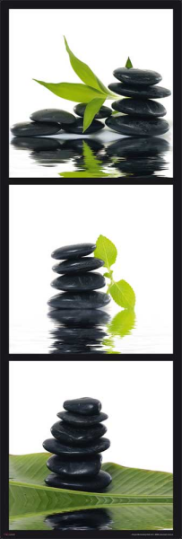 Zen - Slim-Poster - Steine