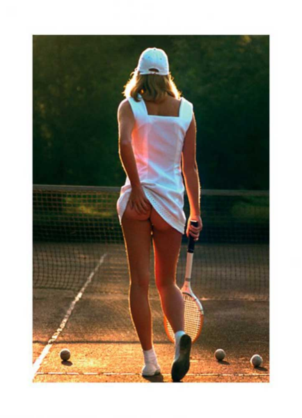 Girls - Kunstdruck - Tennis