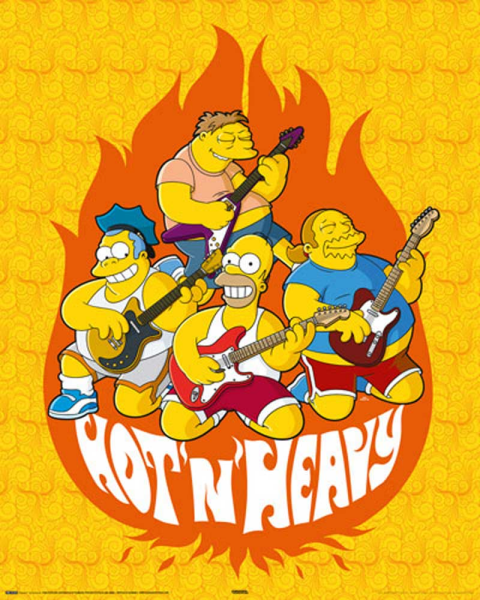 Simpsons, The - Mini-Poster - Hot and Heavy