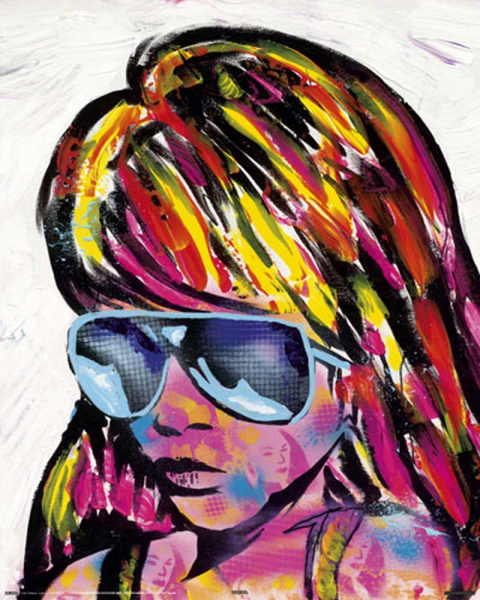 Frank E Hollywood - Mini-Poster - Sonnenbrille