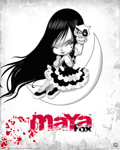 Fox, Maya - Mini-Poster - Moon