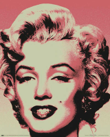 Monroe, Marilyn - Mini-Poster - Pop Art