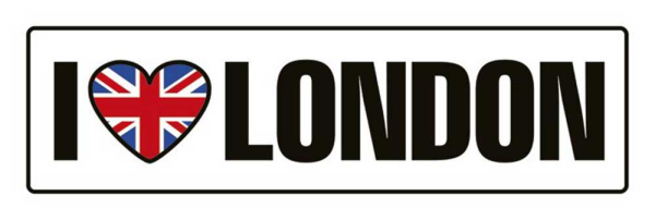 I Love - Slim-Poster - London