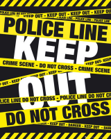 Police Tape - Mini-Poster - Keep Out