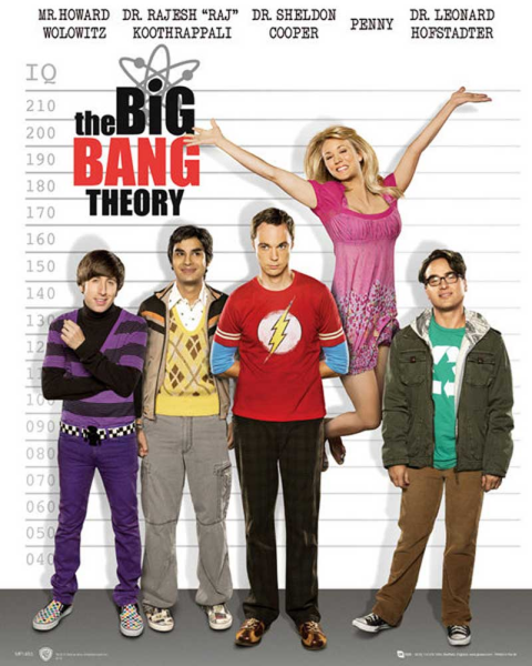 Big Bang Theory - Mini-Poster - Line Up