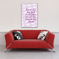 Motivational - Mini-Poster - Nimm dir Zeit zu lachen…