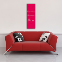 Motivational - Slim-Poster - Wünsche es, träume...