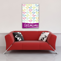 Motivational - Mini-Poster - Optimismus