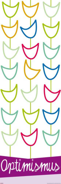 Motivational - Slim-Poster - Optimismus