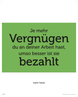 Motivational - Kunstdruck - Je mehr Vergnügen