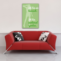 Motivational - Mini-Poster - Ich bin nicht launisch