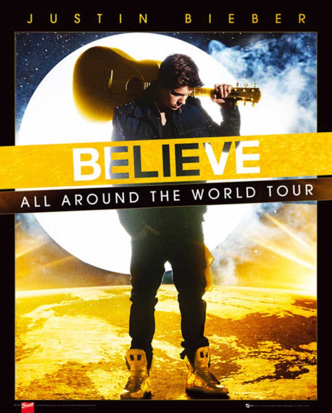 Bieber, Justin - Mini-Poster - World Tour