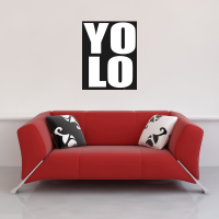 Motivational - Mini-Poster - YOLO