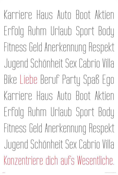 Motivational - Kunstdruck - Konzentration